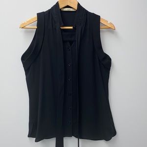 Balenciaga Paris 100% Silk Blouse
